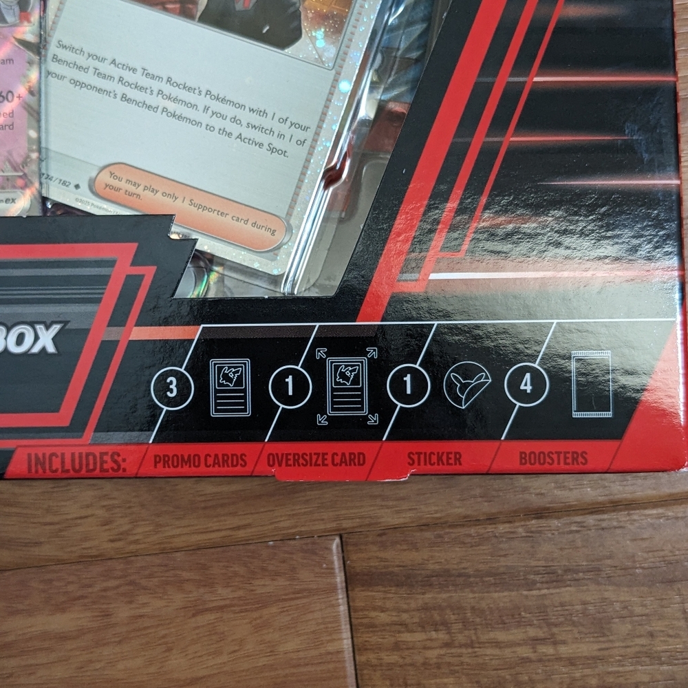 NEW Pokemon Team Rockets Mewtwo Box Factory Sealed! Destined Rivals - Picture 4 of 8